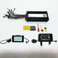 AliExpress RisunMotor 48V 52V 60V 72V 1500W-3000W 45A 3-mode Sine Wave Ebike Controller with Colorful LCD Display UKC-1 SW900