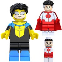 Invincible Omni Man Mark Grayson Cosplay Figures Multi-Jointed Shapeshift Toiys Mannequin Model Ornaments Gifts Halloween Xmas