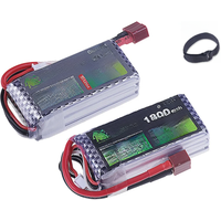 3S 11.1V Lipo Battery 1500mAh 1800mAh 40C With Deans T JST XT30 XT60 Plug For FPV Airplane Drone Remote Control Toys 3S Battery
