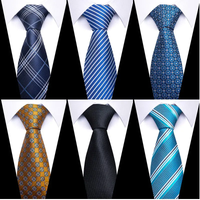 Tie For Men Newest design Luxurious 7.5 cm Necktie Shirt Accessories Striped Dark Red Man's New Year's Day
