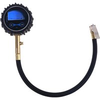 AliExpress NONE Digital Tire Air Pressure Gauge with Quick Clip Air Chuck Pressure Monitoring Tools Tester for Car Motorcycle Bicycle RV A0KF