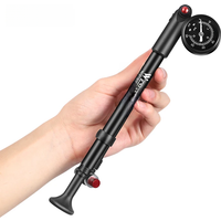 AliExpress West Biking WEST BIKING Bicycle Pump 300PSI/400PSI High Pressure Bike Front Fork Pump Portable Schrader Valve Inflator Bike Accessories