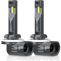 2Pcs H27W LED Fog Lights Canbus for Kia Hyundai I30 Tucson IX35 H27W/2 881 886 889 H27W/1 880 LED Fog Lamp Car Driving Lamp DRL
