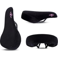 AliExpress Funsea Bicycle Accessories Wheelie Stunt Bike Seat for Girl Female Cycling Flannelette Surface 8mm Rail Embroidery Pink Logo