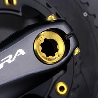 AliExpress RISK M20X8mm Titanium Crankset Fixing Bolt Screw Mountain Bike Integrated Hollow Bottom Bracket Chain Ring BB Crank Arm Lid Bolt