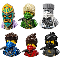 Ninja Set Ice Dragon Super Wings Sorcerer Snake Building Blocks Mini Action Figure Toy