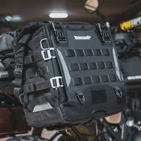 AliExpress Rhinowalk Motorcycle Side Pannier Bag Waterproof 35L Anti-fall Motorbike Saddle Tail Rear Bag Travel Luggage Storage Bag