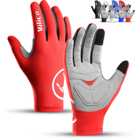 AliExpress Fezrgea Outdoor Touch-screen Non-slip Full Finger Cycling Gloves Silicone Hiking Climbing Men Women Thin Cycling Gloves