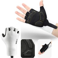 AliExpress New type of outdoor wear-resistant, anti slip, breathable riding gloves for men and women, half finger outdoor road cycling spor