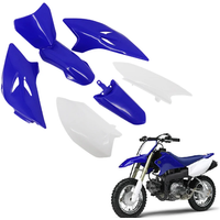 AliExpress HTBCCHB For Yamaha TTR50 TTR 50 Complete Body Plastics Kits Front Rear Fender Fairing Cover Dirt Bike Motorcross