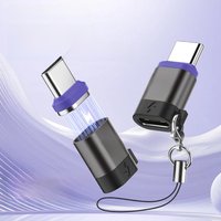 PD 3.0 Fast Charging Cable Cord 240W Magnetic Type C Adapter 480 Mbps Data Transfer Type C Connector Extender for Phone Laptop