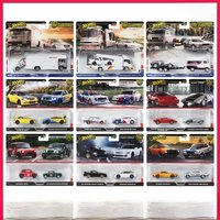 New Hot Wheels Premium Car Culture Team Transport 1:64 Model Car Toys Die-Cast Vehicle Toyota Nissan Audi BMW Unopened 36PCS
