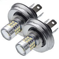 AliExpress ebon blade 2Pcs P45T LED Lamp Bulb Headlight White 6000K R2 6V 12V For Car Motorcycle Motorbike Scooter ATV Moped Forklift Tractor UTV Bike