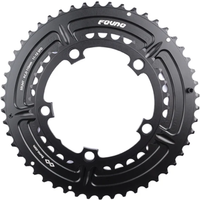 AliExpress FOVNO 110BCD Chainring 50-34T 52-36T 53-39T Road Bike Double Chainwheel RL 228 To 110BCD Adapter For Road Bike Bicycle Crown