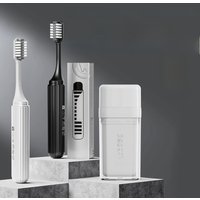 1PCSPortable dust-proof toothpaste and toothbrush storage box for travel, simple home-use mouthwash and washing cup set.
