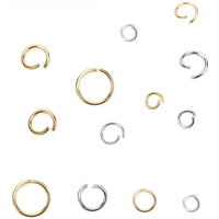 100pcs Never Fade Stainless Steel Open Jump Rings 4/5/6/8/10mm Split Rings Connectors For Necklace Bracelet Jewelry Findings