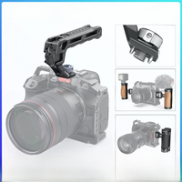 SmallRig DSLR Top Handle with 3/8"-16 Locating Holes for ARRI Grip for Camera Cage Universal Rig with Cold Shoe -3765