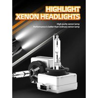 2PCS D1S D2S Xenon HID Headlight Bulbs D3S D3R 4300K 6000K 8000K 10000K D1R D4S D4R HID Replacement Lamps 1:1 Size High Bright