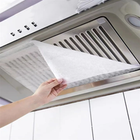 12PCS Grease Filters Paper Rang Hood Paper, Kitchen Restaurant Cooker Stove Smoke Range Machine Grease Filters Paper