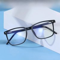 VIVIBEE 2026 Square Blue Light Blocking Glasses Men TR90 Light Frame Anti Blue Ray Eyeglasses Women Classic Computer Eyewear