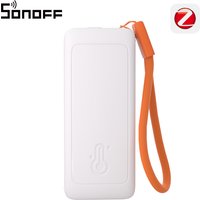 SONOFF SNZB-02B AirGuard TH Lite Zigbee Temperatuur- en vochtigheidssensor, zeer nauwkeurige meting ± 0,2 ° C (± 0,4 ° F) ± 2% RV, monitoring van dauw