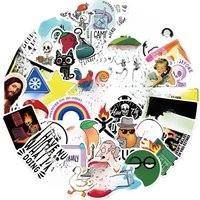 AliExpress NONE 50PCS Cartoon Snarky MEME Graffiti Stickers for Bicycle Hand Account Pencil Case Decals