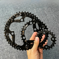 AliExpress NONE 64/104 BCD MTB Chainring 3*9S 22T 32T 44T Bicycle Triple Chainring Durable Mountain Bike Chainwheel Bike Crankset Part