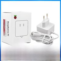 Raspberry Pi Official Power Supply 5.1V 2.5A 12.5W Micro USB Power Adapter 18AWG Cable for Raspberry Pi 3B+ 3B Zero 2 W