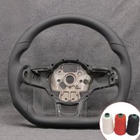 Steering Wheel For Golf 7 7.5 GTI MK7 Is Made Of Genuine Leather Material And Can Be Equipped With Shift Paddles Car Accessories