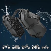Rhinowalk 100%Waterproof Motorcycle Bags 28L 2Pcs Universal Fit Motor Saddlebag Side Tail Pannier Bag Travel Luggage Accessories