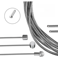 AliExpress VXM 1/5Pcs Stainless Steel Brake Inner Cable Line MTB Mountain Road Bicycle Bike Derailleur Shift Wire 2100mm/1700mm/1550mm/1100mm
