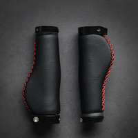 AliExpress Other ThinkRIder Fiber Leather Bicycle Handlebar Grips City Bike Scooter MTB Cover Handle Bar End Non-slip Aluminum Lock