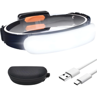 AliExpress NEWBIRTH 5000mAh Rechargeable Headlamp Torch 3 Light Modes 220° Lighting Waterproof LED Headlamp for Camping Cycling Fishing Emergency