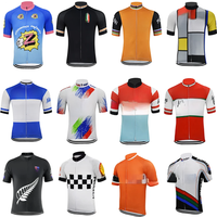 AliExpress NONE Retro Men's Summer Cycling Jersey Classic Bike Mountain Racing Bicycle Cycling Molteni Clas