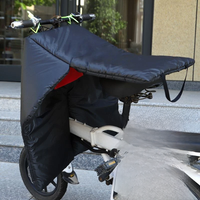 AliExpress Electric Bicycle Windproof Quilt Winter Split Waterproof Split Solid Color Thickened Universal Folding Bicycle Warm Quilt