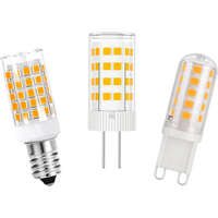 2PCS Tubular Led Bulb G9 G4 E14 Tube Light Lamp 220V 3W 5W 7W Ceramic 2700K 6000K Salt Lava Lamp Replacement Bulbs Home Docor