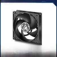 ARCTIC P9 PWM PST Black Fan,92 mm PWM Fan with Cable Splitter, Optimized for Static Pressure, 200-3000 RPM, Quiet and efficient