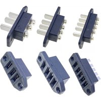 AliExpress HBXINTAO 15A high current e-bike lithium battery connector3Pin4Pin 5Pin male and female socket with ear with hole connector power adapter