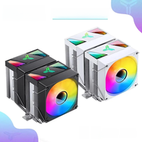 Jonsbo CR-1400 DV2 Dual Tower 6 HeatPipes Copper Tube 5V 3Pin ARGB CPU Cooler ITX Cooled Dual Fan 9CM Radiator LGA1700 1200 AM5