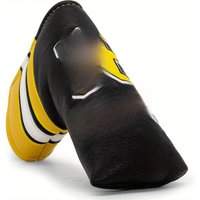 Sports Style Number 18 Premium PU Leather Golf Blade Mallet Putter Cover, Great Golf Accessories for Men Golfers Dad