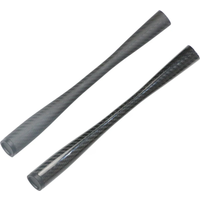 Pro Bomesh 32.7g Taper K Carbon Tube 30.5cm Grip Rod Building Component Handle Rod Repair DIY blank Accessory