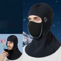 AliExpress NONE winter warm ski mask one size motorcycle face mask outdoor cycling head cover thick windproof cold protection face magnetic