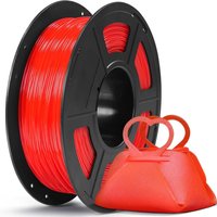 TPU Filament Flexible 3D Printer Filament with Shore Hardness 95A, Strong Elasticity, Abrasion Resistance1.75mm 250G