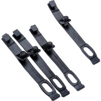 4x Headlight Bracket Motorcycle Headlight Accessories Replacement Light Mount Spot Light Holder Clamp Headlight Rubber Strips