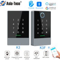 TTlock Smart Phone App Access Controller 13.56Mhz Rfid Door Access Control System Door Kit Ip67 Waterproof Reader Nfc G2 Gateway