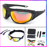 AliExpress Ultra Ones Tactical Glasses Outdoor Safety Polarized Sunglasses UV Protection for Hunting Biking Cycling Hiking Motorcycle Safety Eyewear
