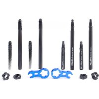 AliExpress NONE 2PCS RISK Bike Bicycle Inner Tube Presta Valve Extender Extension 45mm/80mm Integrated Removable With Core Wrench RA108