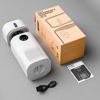 ROUNY 2-in-1-Luftreiniger und Luftbefeuchter-Kombination mit kühlem Nebel, H13 True HEPA-Filter für Allergiker und Haustierbesitzer, 360 ° Vollständiger Luftansaugkanal, extrem leiser 25dB