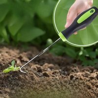 AliExpress NONE Heavy-Duty Weed Puller Tool - Ergonomic Root Remover for Lawn, Patio Gravel, Effortless Manual Weeding Tool with Non-Slip Grip