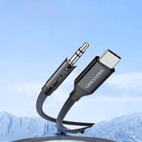 Vention USB-C Male to 3.5mm Male Jack Headphone Adapter Audio Cable with DAC Adapter Aux Audio All Earphone HiFi Splitter Cable